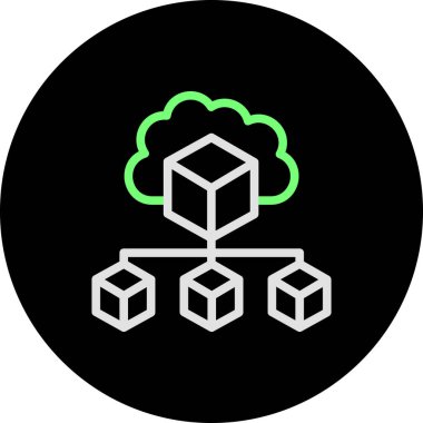 Kişisel ve ticari kullanım için vektör ağacı simgesi.