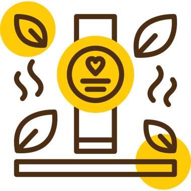 Ekolojik enerji ekolojisi simgesi - özet biçimi