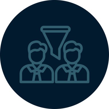 seo modern simgesinin vektör illüstrasyonu