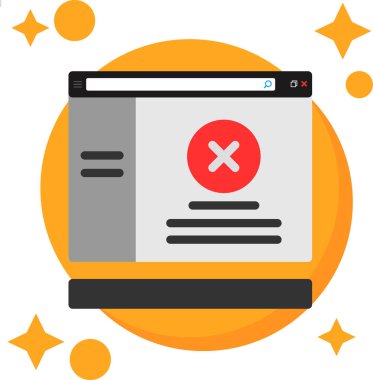 hata iletisi içeren bilgisayar ekranı