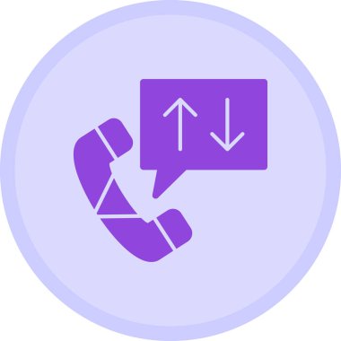 - Telefon. Web simgesi basit illüstrasyon