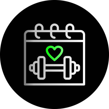 Vektör Kalp Simgesi illüstrasyonu