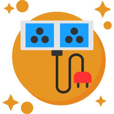 Modern simgenin vektör illüstrasyonu