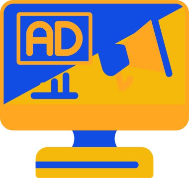 reklam reklam pazarlama simgesi