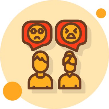 sosyal medya simgesi olan bir grup insan