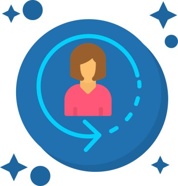 kadın avatar profil simgesi