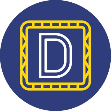 harf logosu bir formatta