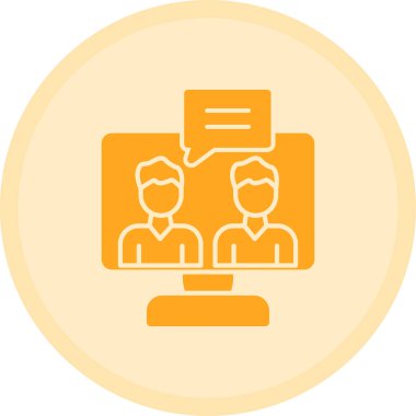 seo modern simgesinin vektör illüstrasyonu