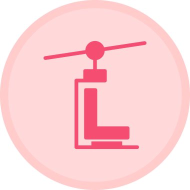 Modern otomatik simgenin vektör illüstrasyonu