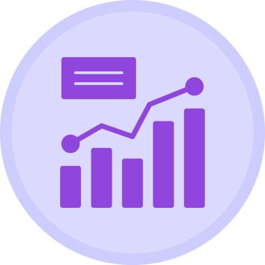 analitik iş grafiği simgesi ana hat biçiminde