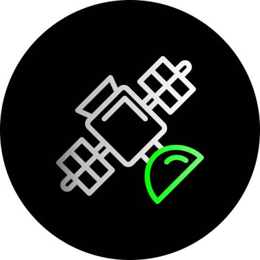 vektör uydu çanağı ico