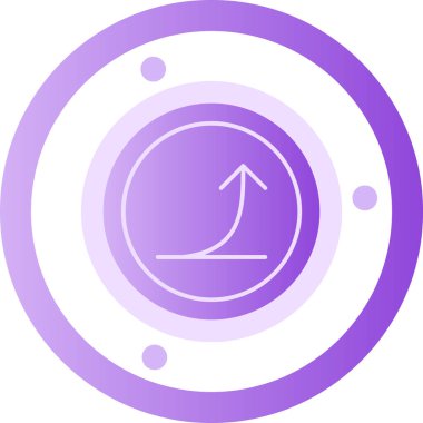 Güzel Pusula Kabartma Vektörü Simgesi