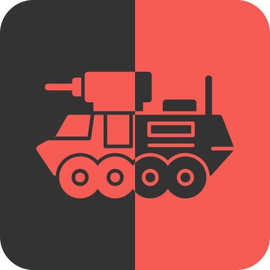 Robot simgesinin vektör illüstrasyonu