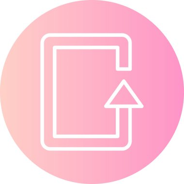 ok simgesinin vektör illüstrasyonu