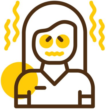 Cadılar Bayramı simgesi, vektör illüstrasyonu