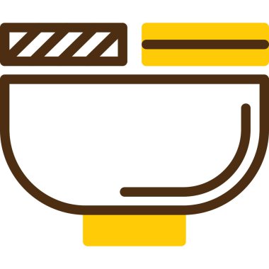 Bir kahve simgesinin vektör çizimi