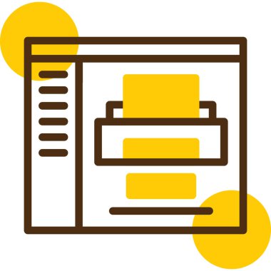 Web simgesi, bilgi işaretinin vektör illüstrasyonu