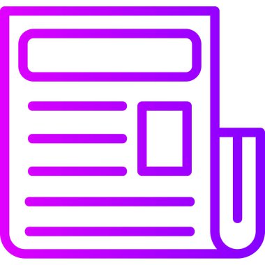 kitap web simgesi, basit vektör illüstrasyonu