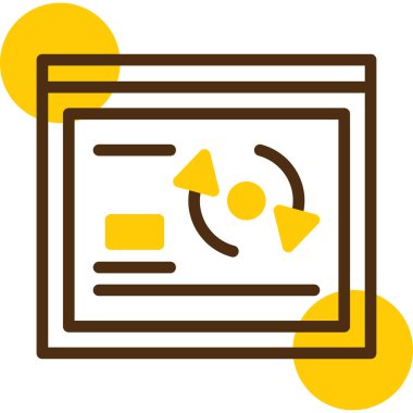 seo modern simgesinin vektör illüstrasyonu