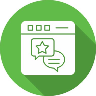 seo modern simgesinin vektör illüstrasyonu