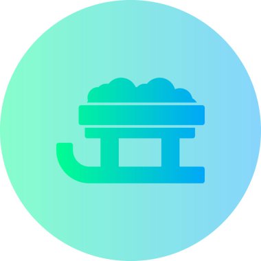 Bir bina simgesinin vektör illüstrasyonu