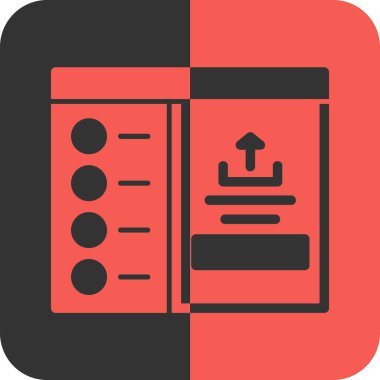 seo modern simgesinin vektör illüstrasyonu