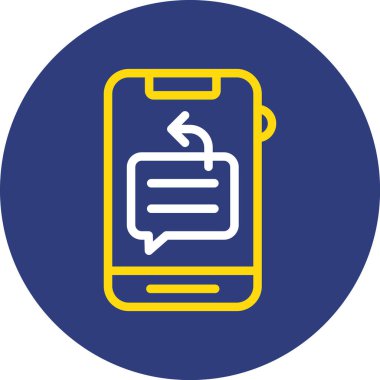 cep telefonu ikonu vektör illüstrasyonu