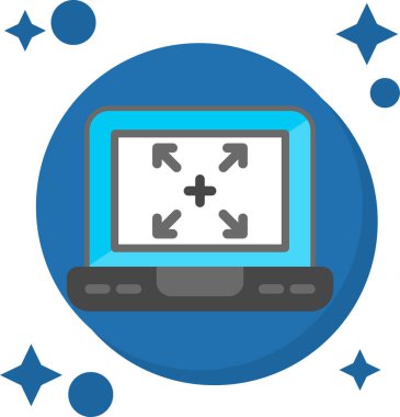 bilgisayar simgesi tasarımı, vektör illüstrasyonu 10 grafiklik