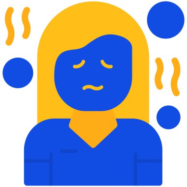 depresyon kadın depresyon simgesi