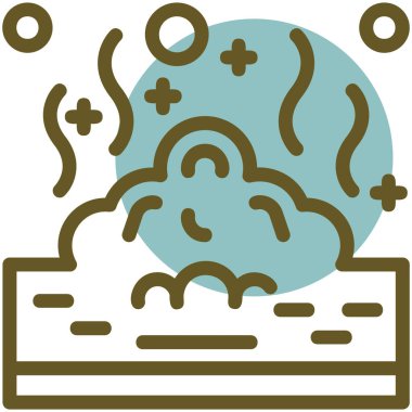 Dosya özeti biçiminde hava tahmini bulutlu simge