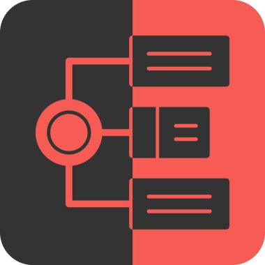 veritabanı simgesi soyut arkaplan grubunda izole edildi