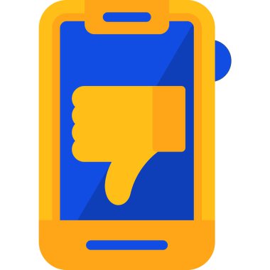 Modern simge, vektör illüstrasyonu gibi değil