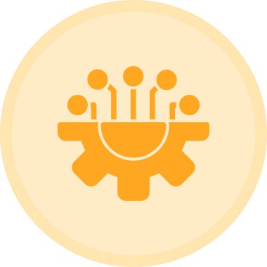 Bir insan takımının vektör çizimi