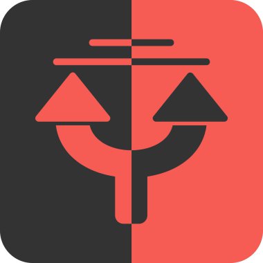 Modern b 'nin vektör illüstrasyonu eksik simgesi