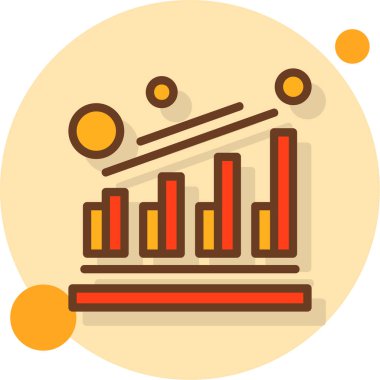 iş grafiği simgesi vektör illüstrasyon grafik tasarımı