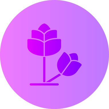 Bitki simgesinin vektör illüstrasyonu