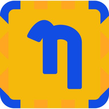 nakit para birimi simgesi doldurulmuş ana hat biçiminde