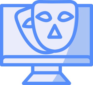 Bilgisayardaki bilgisayar izleme simgesi - donanım kategorisi