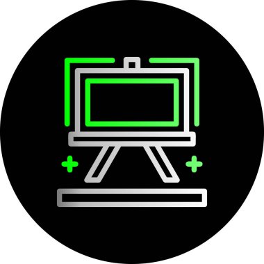 bilgisayar simgesi vektör illüstrasyonu