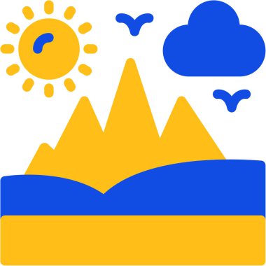 Bulut simgesi. Web için hava vektörü simgelerinin basit gösterimi