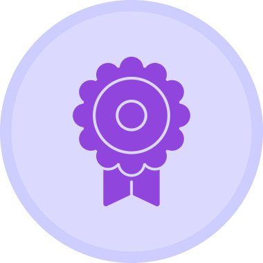 Rozet simge vektör çizim