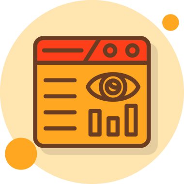 Göz. Basit tasarım