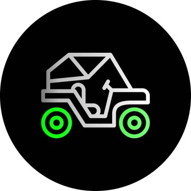 araba teslimatı simgesi