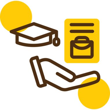 Kitap. Web simgesi basit illüstrasyon