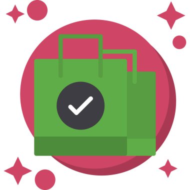 Alışveriş arabası simgesi, vektör illüstrasyonu