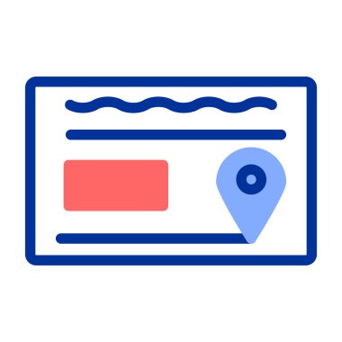 seo modern simgesinin vektör illüstrasyonu