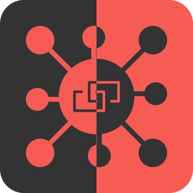 bağlantı simgesi düz biçimli