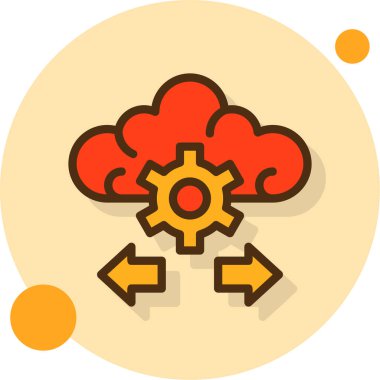 Bulut hesaplama. Web simgesi