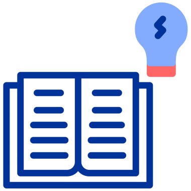 kitap simgesi vektör illüstrasyonu