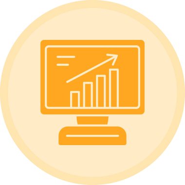 seo modern simgesinin vektör illüstrasyonu